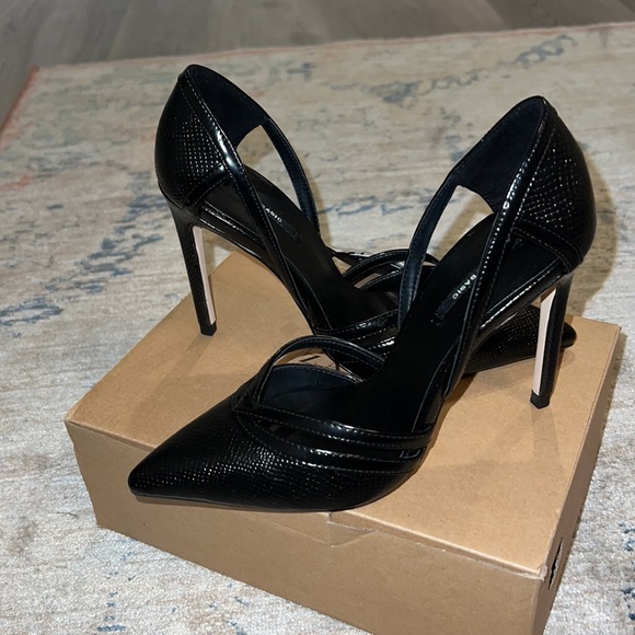 Black ZARA BASIC COLLECTION Heels - Picture 3 of 12